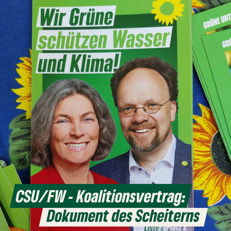CSU/FW-Koalitionsvertrag für Bayern: Dokument des Scheiterns!