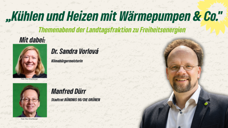„Kühlen und Heizen mit Wärmepumpen & Co.“ – Themenabend der Landtagsfraktion zu Freiheitsenergien