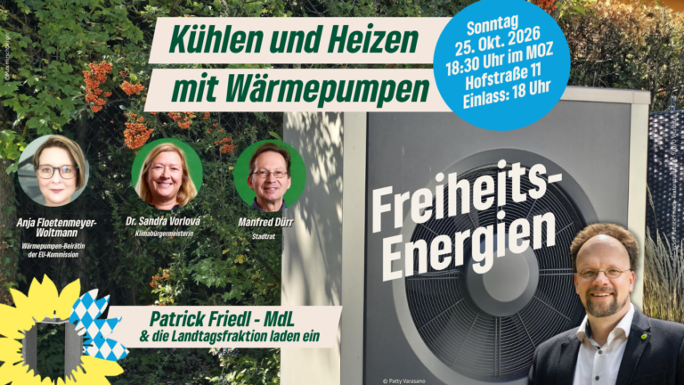 „Kühlen und Heizen mit Wärmepumpen“ – Themenabend der Landtagsfraktion zu Freiheitsenergien